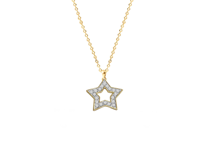 Gold Plated | CZ Studded Pendants